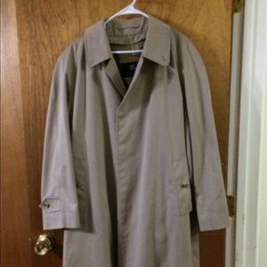 Burberry vintage trench coat male beige color